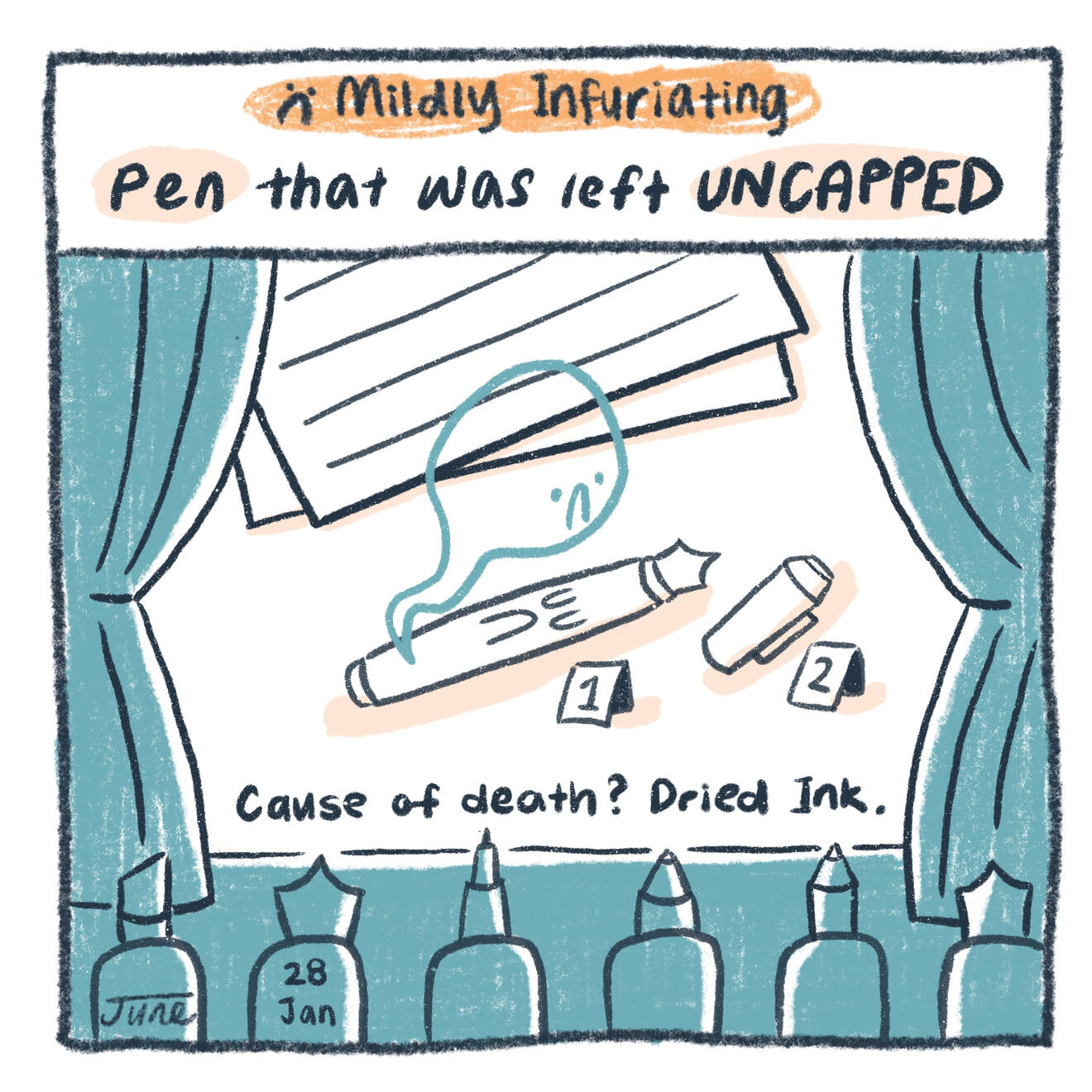 Uncapped Pen